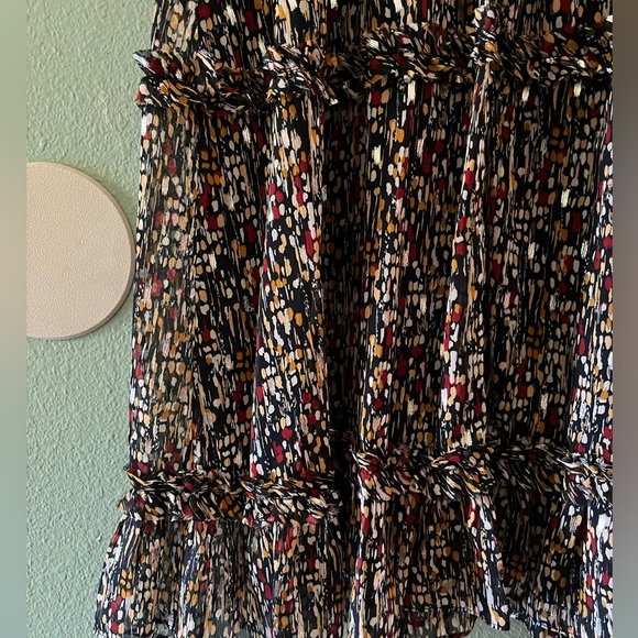 Multi-colored dress - Medium midi - Picture 5 of 7
